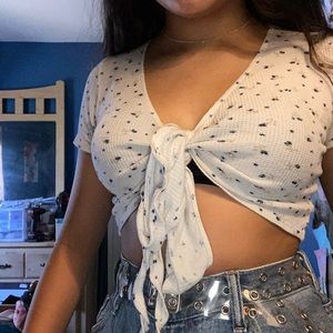 Brandy Melville wrap top